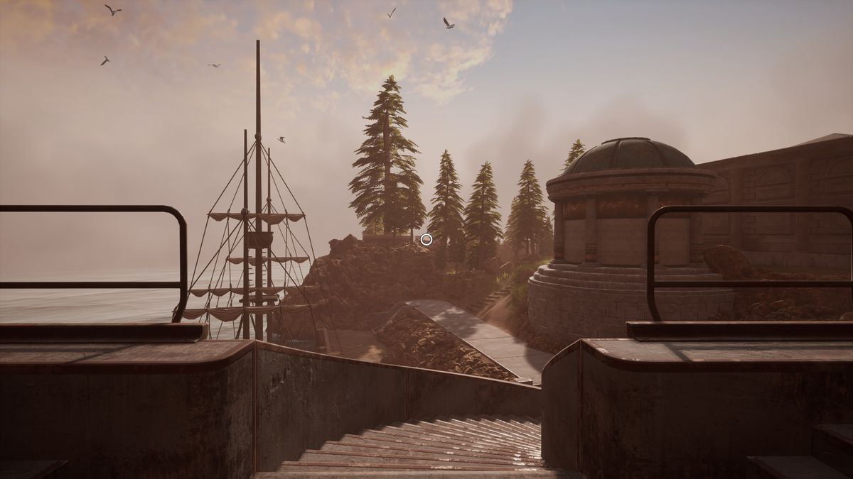 Myst 2021 DLSS and FSR image quality comparisons