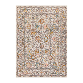 neutral-toned persian style rug