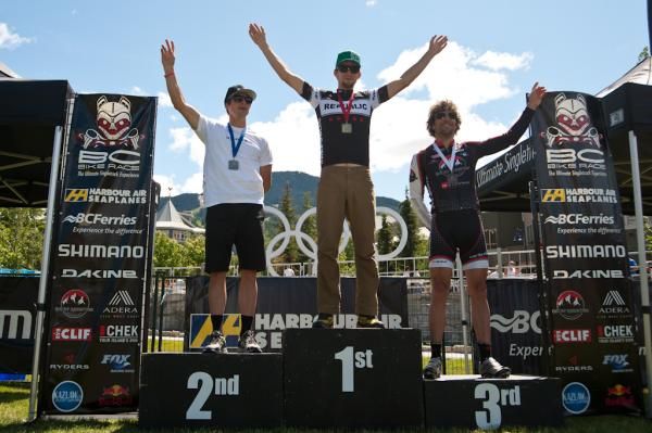 Solo men's podium