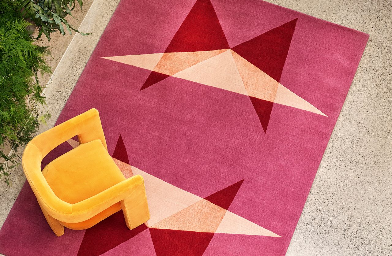 pink rug