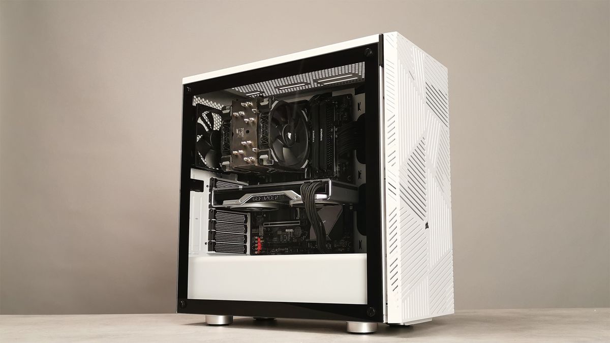 corsair 275r airflow included fans