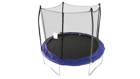 Skywalker Trampolines 10-Foot Trampoline, with Enclosure and Wind Stakes: $149.98Save $179.02