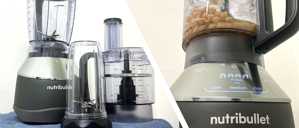 The Nutribullet Triple Prep System is a blender and food processor combo that handled almost every recipe I could throw at it