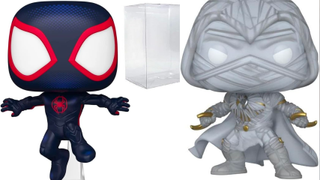 Spiderverse and Moonknight Funkos