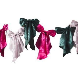 Satin Bow Garland