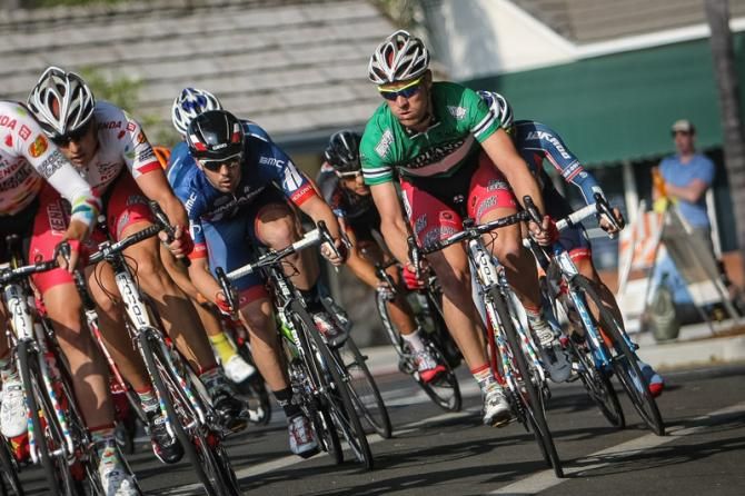 Christiaan Kriek (Jelly Belly-Kenda) in the green jersey