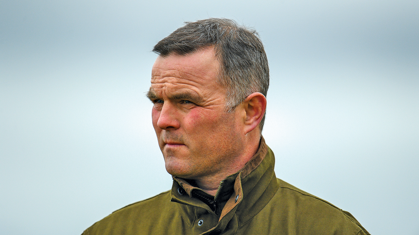 EXETER, ENGLAND - MARCH 18: Trainer Evan Williams at Exeter Racecourse on March 18, 2019 in Exeter, England. (Photo by Harry Trump/Getty Images)