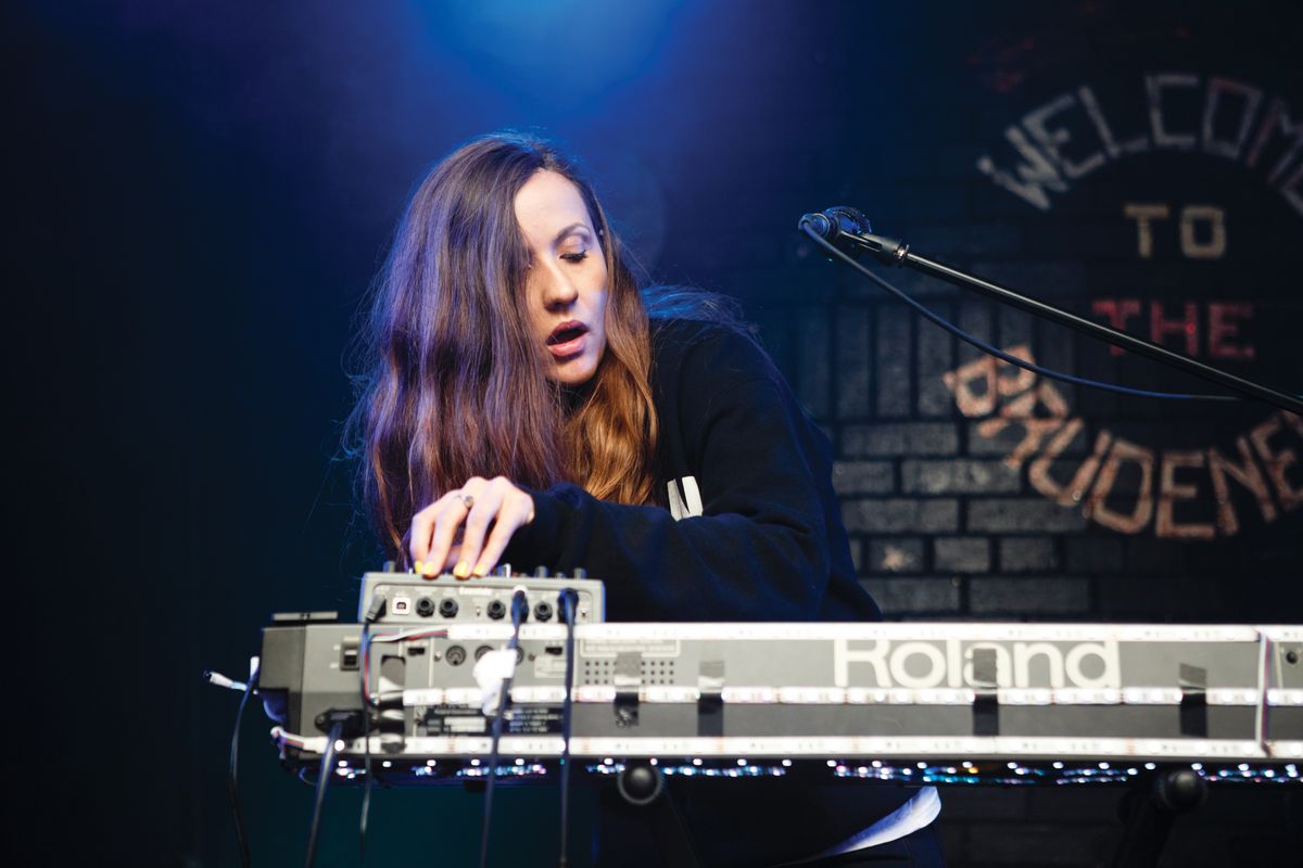 Jessy Lanza on the Roland Aerophone, recording in a treehouse and