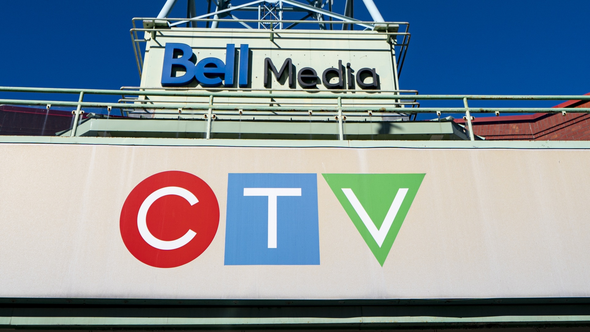 A CTV News studio in Ottawa, Ontario