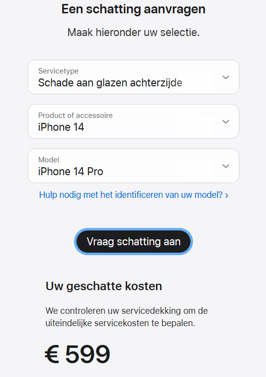 Apple reparatie