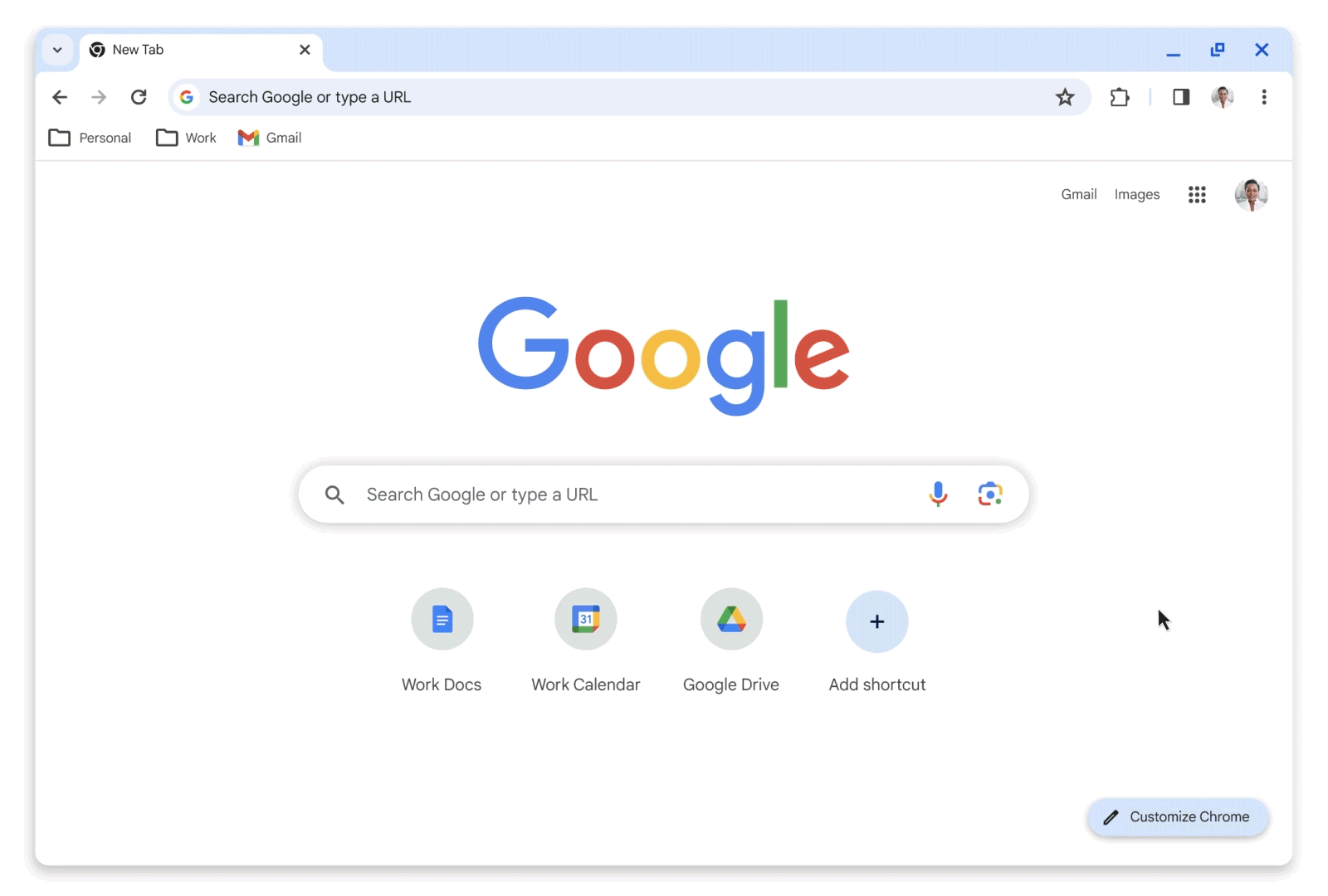 Google Chrome ändert sich in Echtzeit, um das neue von Ihnen entworfene Material anzuzeigen