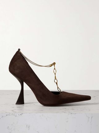 Dionne suede studded heels