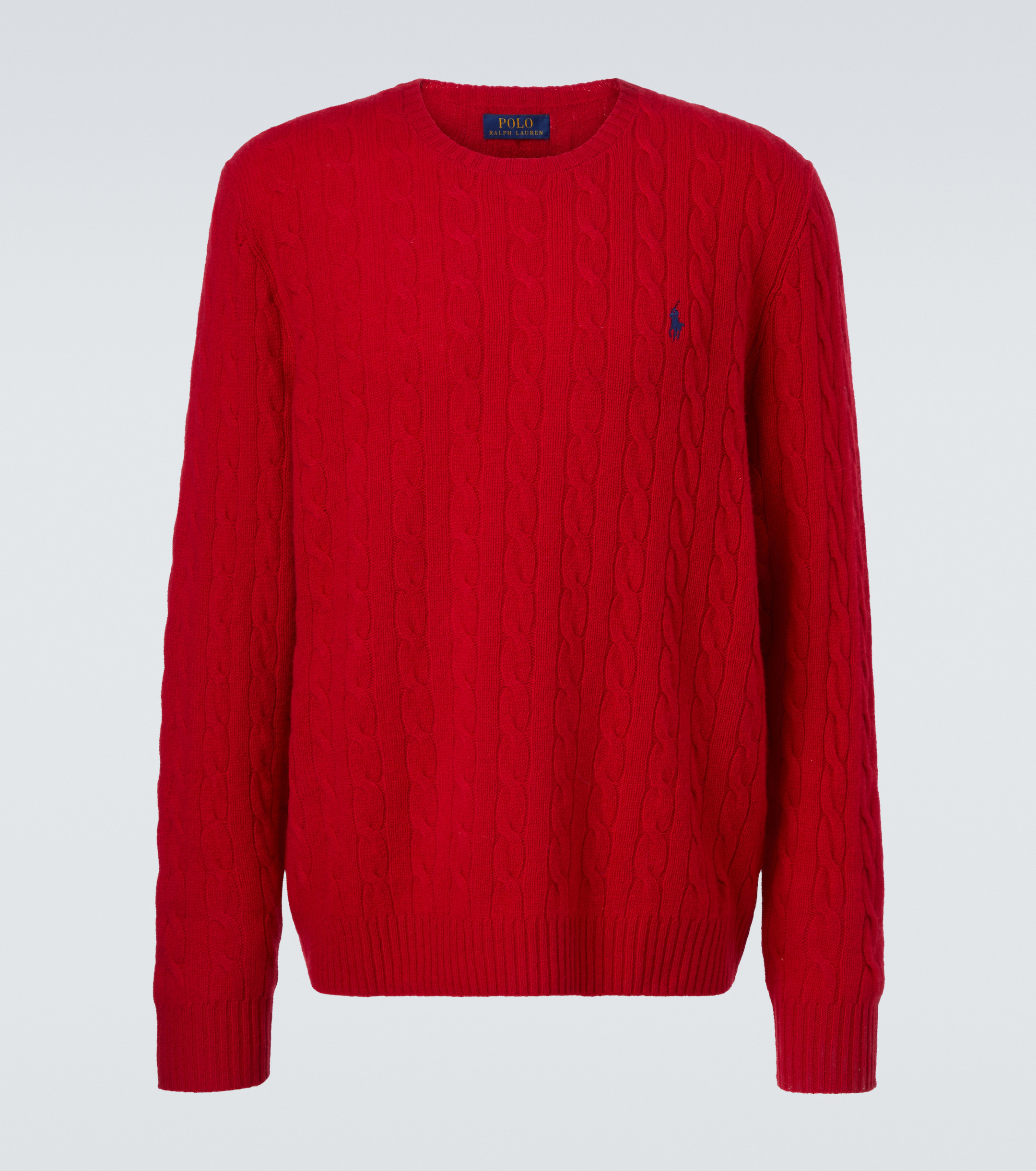 wallpaper fashion gift guide Cable-Knit Wool and Cashmere Sweater Polo Ralph Lauren