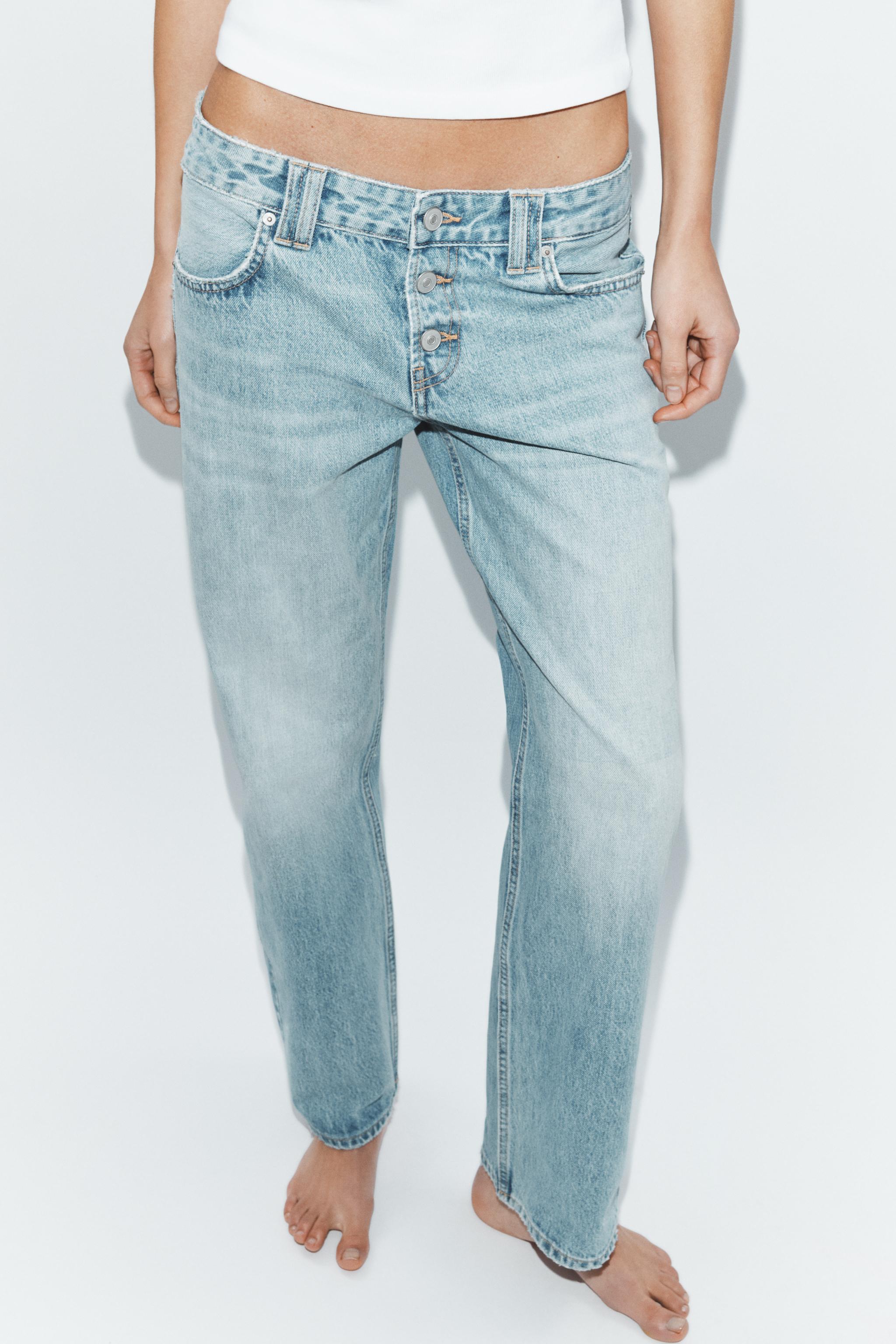 Trf Low Rise Straight Jeans