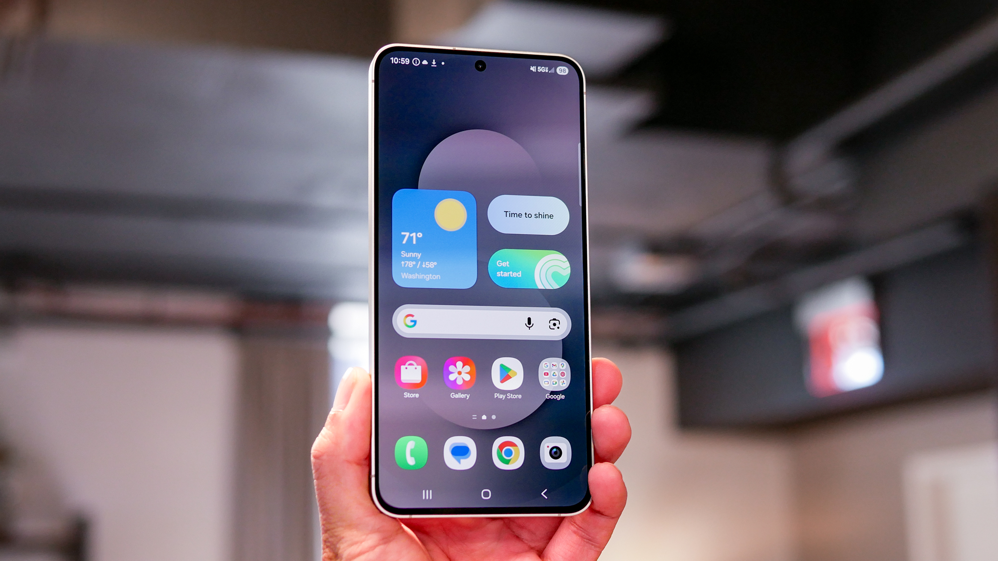 one ui 8 interface on galaxy s25 fe