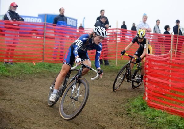 Gabby Day and Andrea Smith spent most of the race together