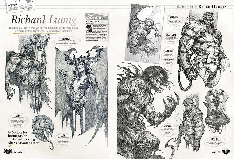 Pages from issue 272 of ImagineFX
