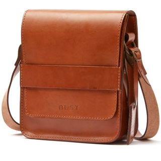 The Dust Company Leather Messenger Bag