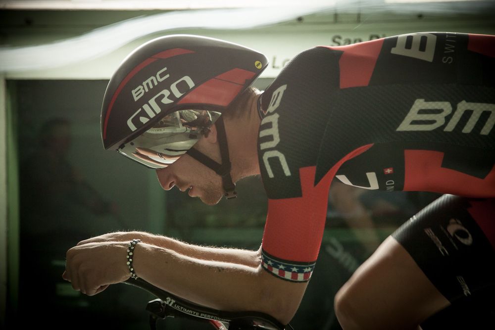 Taylor Phinney at the San Diego Low Speed Wind Tunnel