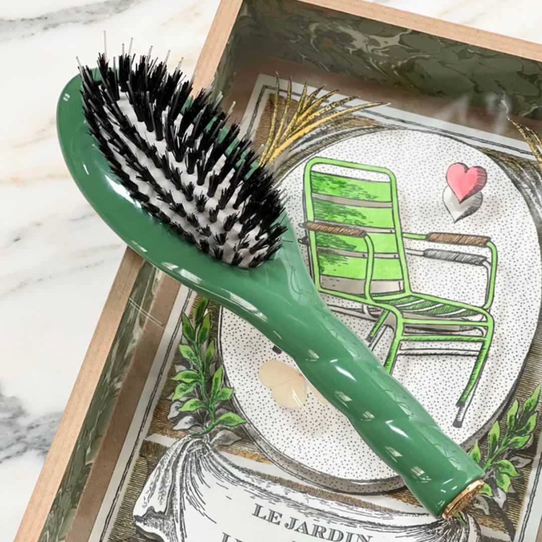 La Bonne Bros N.02 Almond Green Essential Petit Brush