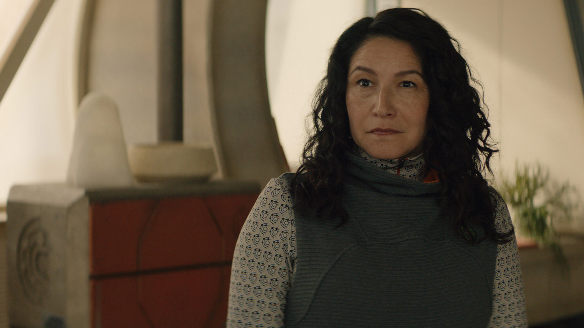 A still of Tamara Podemski in the Murderbot series
