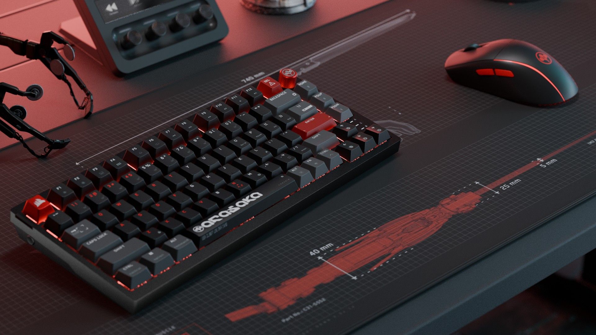 gamesradar.com - Tabitha Baker - Cyberpunk superfans need to see Corsair's latest Arasaka drop