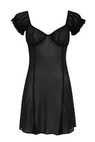 The Mimi Slip Dress in Black