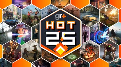 Hot 25 hero images, featuring 25 of the most anticipated video games of 2025 and 2026