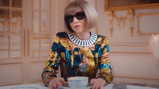Anna Wintour in the documentary In Vogue: The 90s.