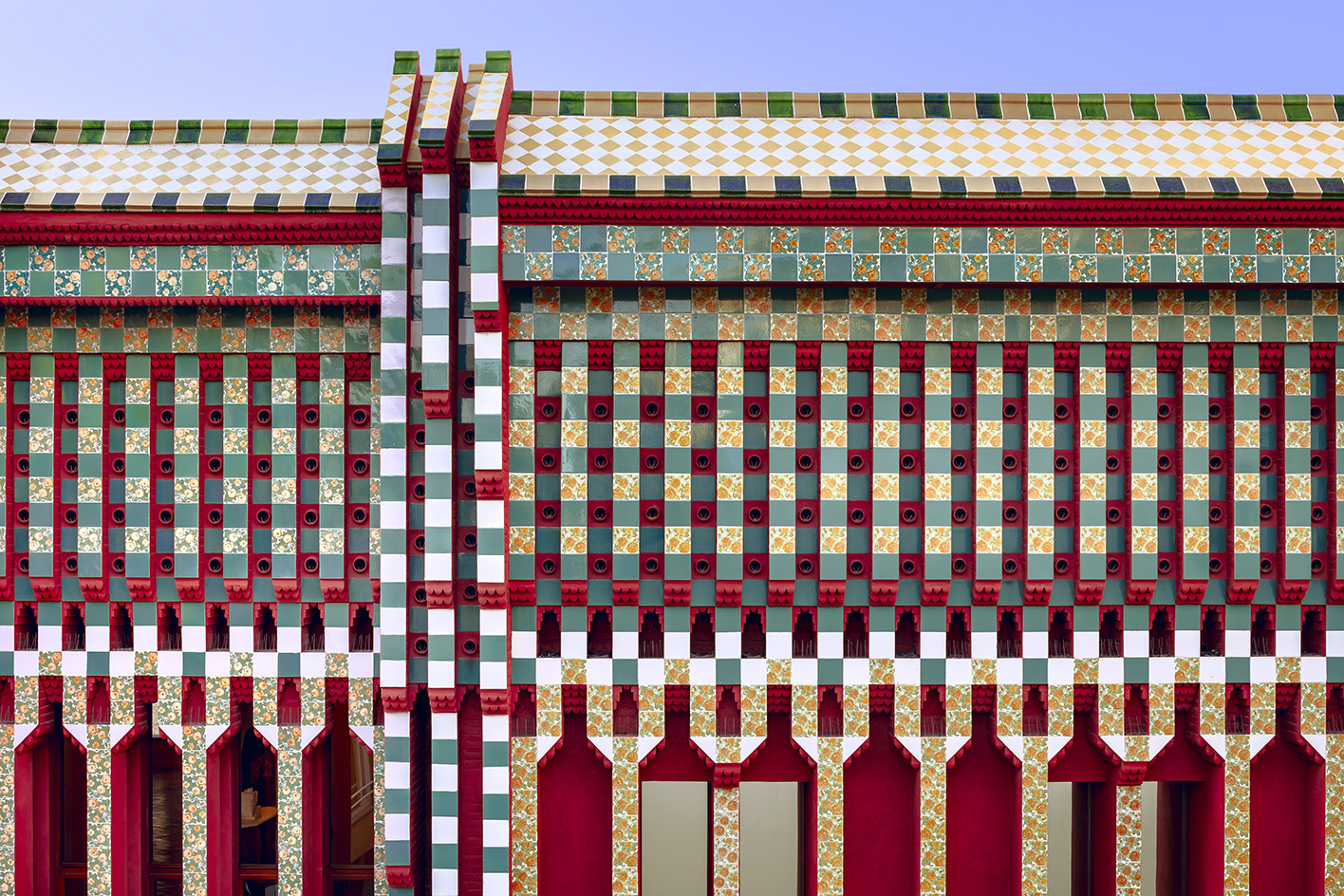 colourful building seen in the pages of book Chromatic Architecture