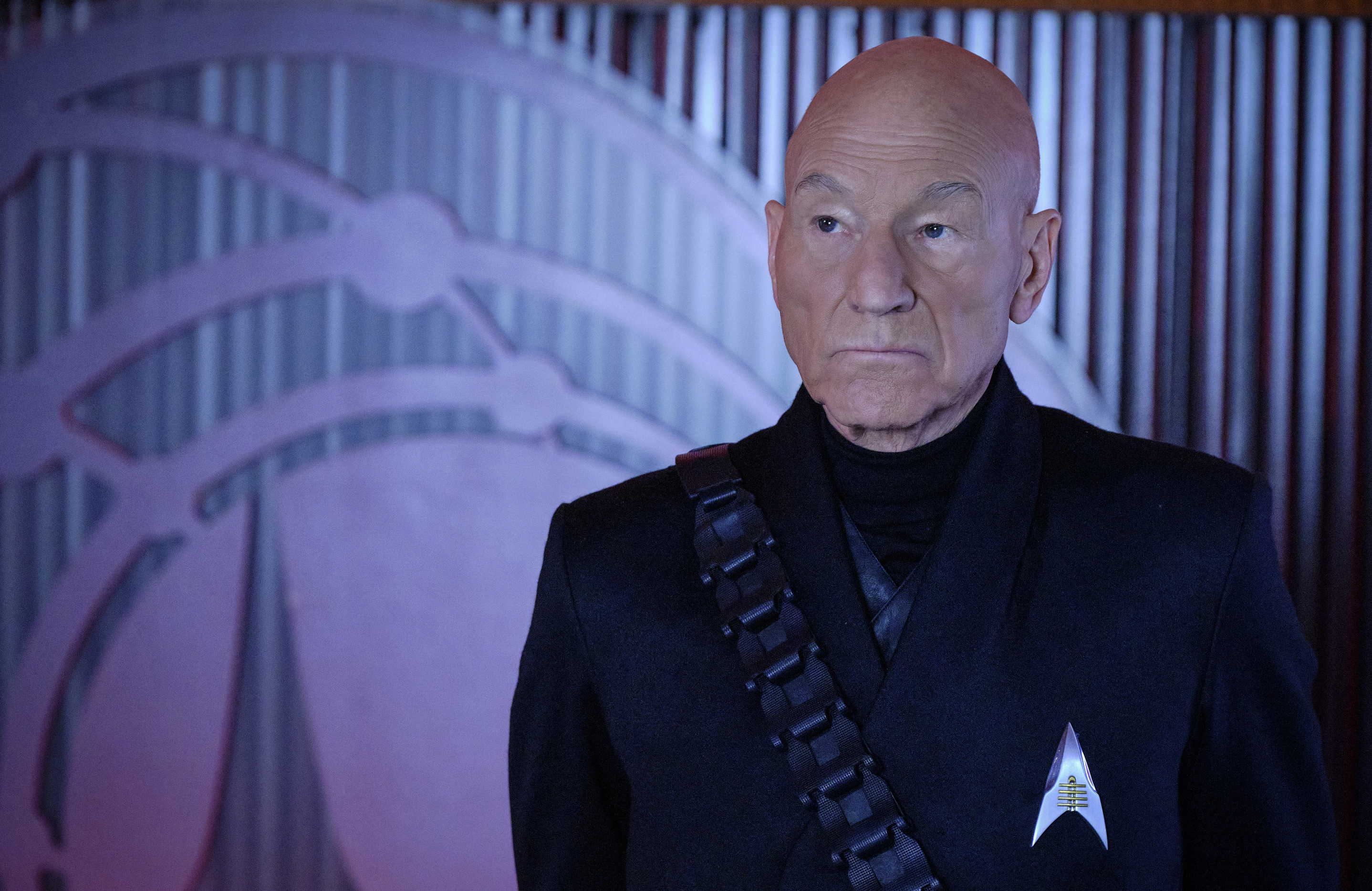 TV tonight Patrick Stewart as Jean-Luc Picard.
