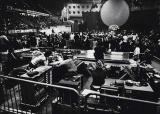 The Pink Floyd sound desk in 1971