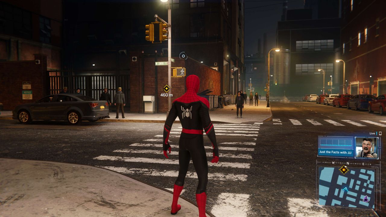 Spiderman Remastered upscaling