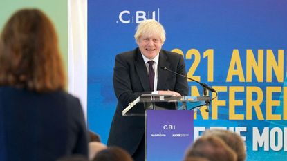 Boris Johnson CBI speech