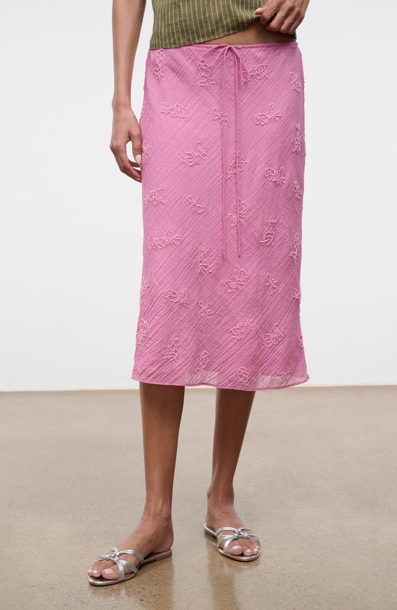 Lucia Beaded Floral Skirt