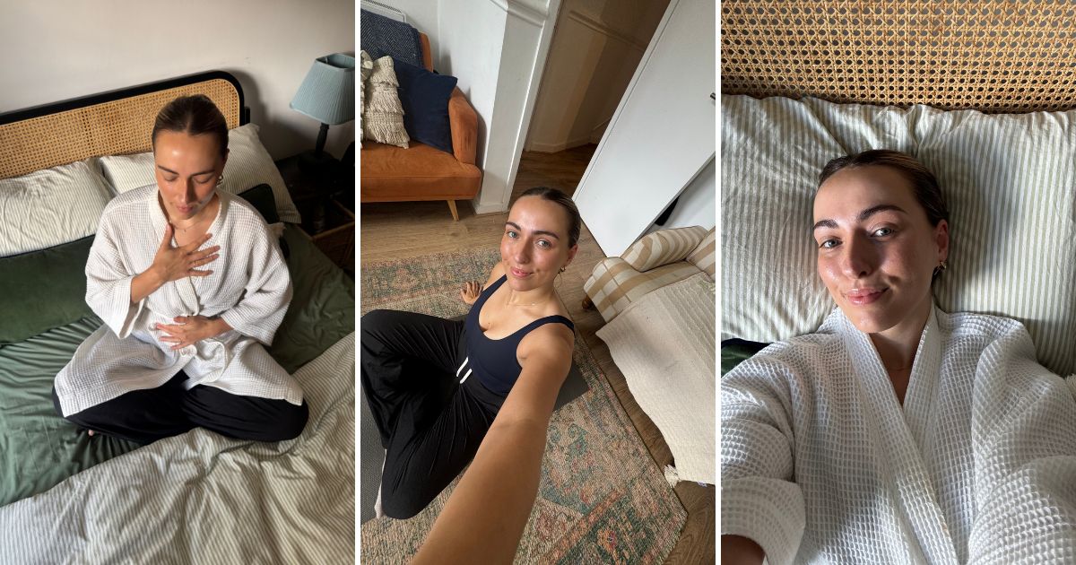I Swapped My Bedtime Scroll for 10 Minutes of Yoga – And I Can’t Believe How Different I Feel I Swapped My Bedtime Scroll for 10 Minutes of Yoga – And I Can’t Believe How Different I Feel