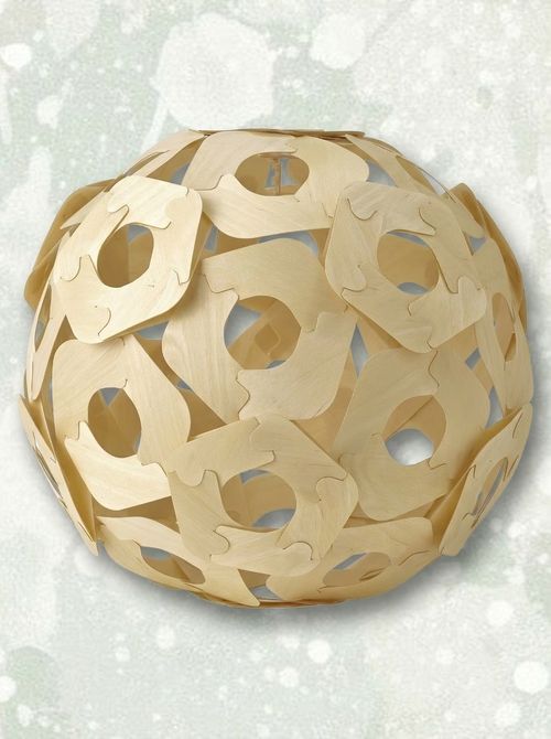 &Ouml;dleblad Pendant Lamp Shade - Birch Veneer