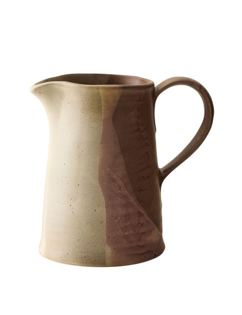 Two-Tone Stoneware Pitcher