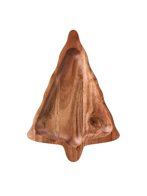 Wooden Tree Serve Plate