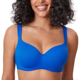 Delimira Padded T-shirt Bra at Amazon review 