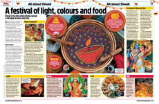 Image of what a Diwali festival is about