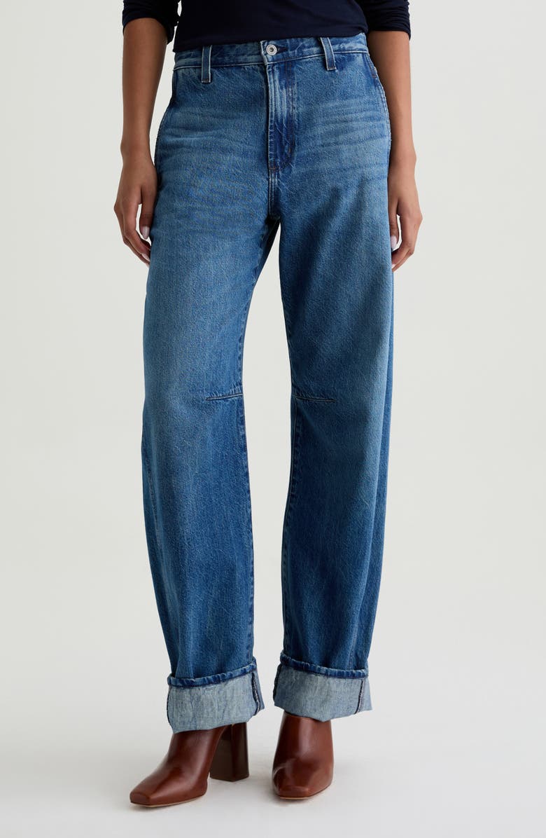Mercer Cuffed Barrel Jeans
