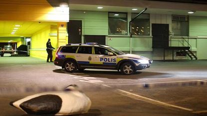 Incident in Goteborg, Sweden.