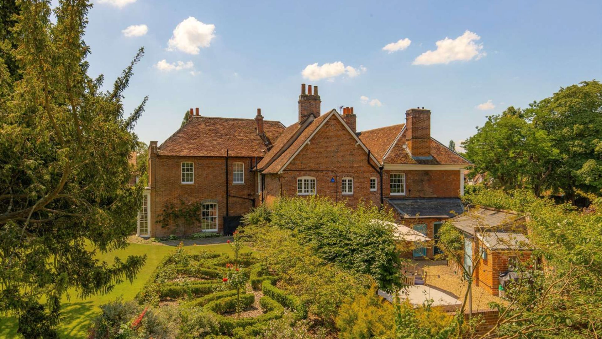 an image of the rear elevation of Mill House