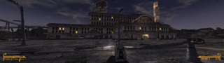 Fallout New Vegas PC game running in ultra widescreen
