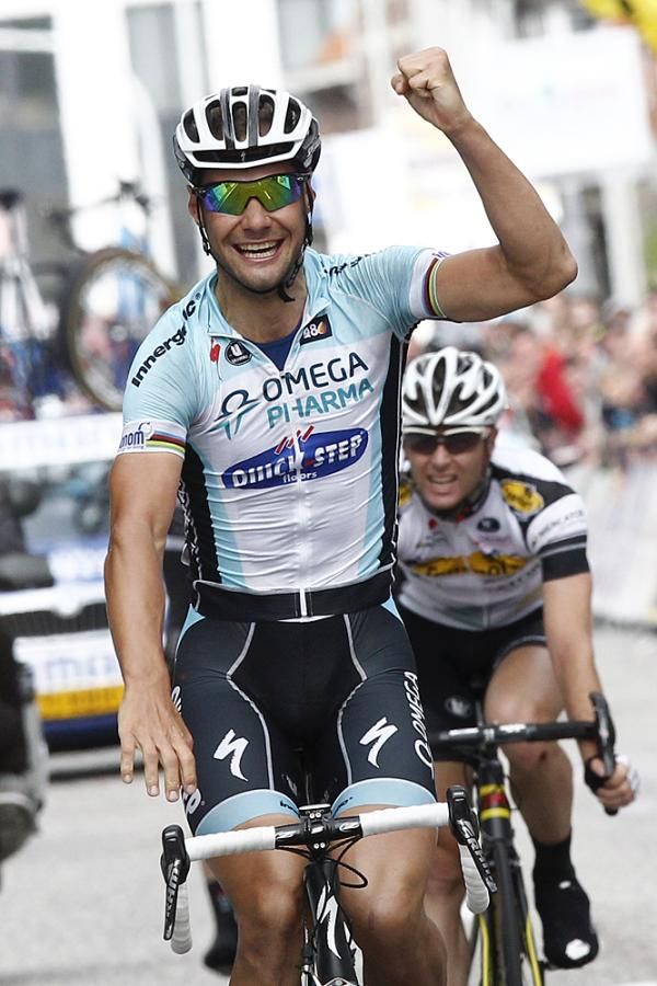 Boonen was elated to win in Geel