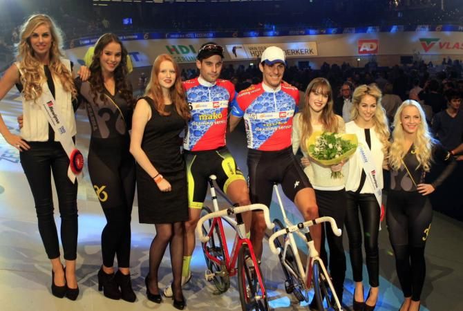 Tristan Marguet and Franco Marvulli won the night's opening Madison