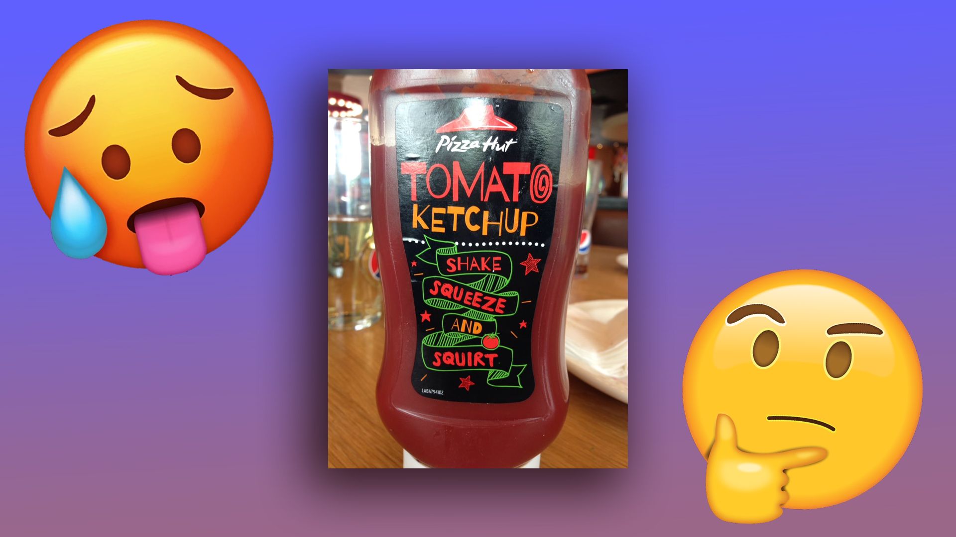 "Sexualised" ketchup bottle causes uproar but is it really that bad