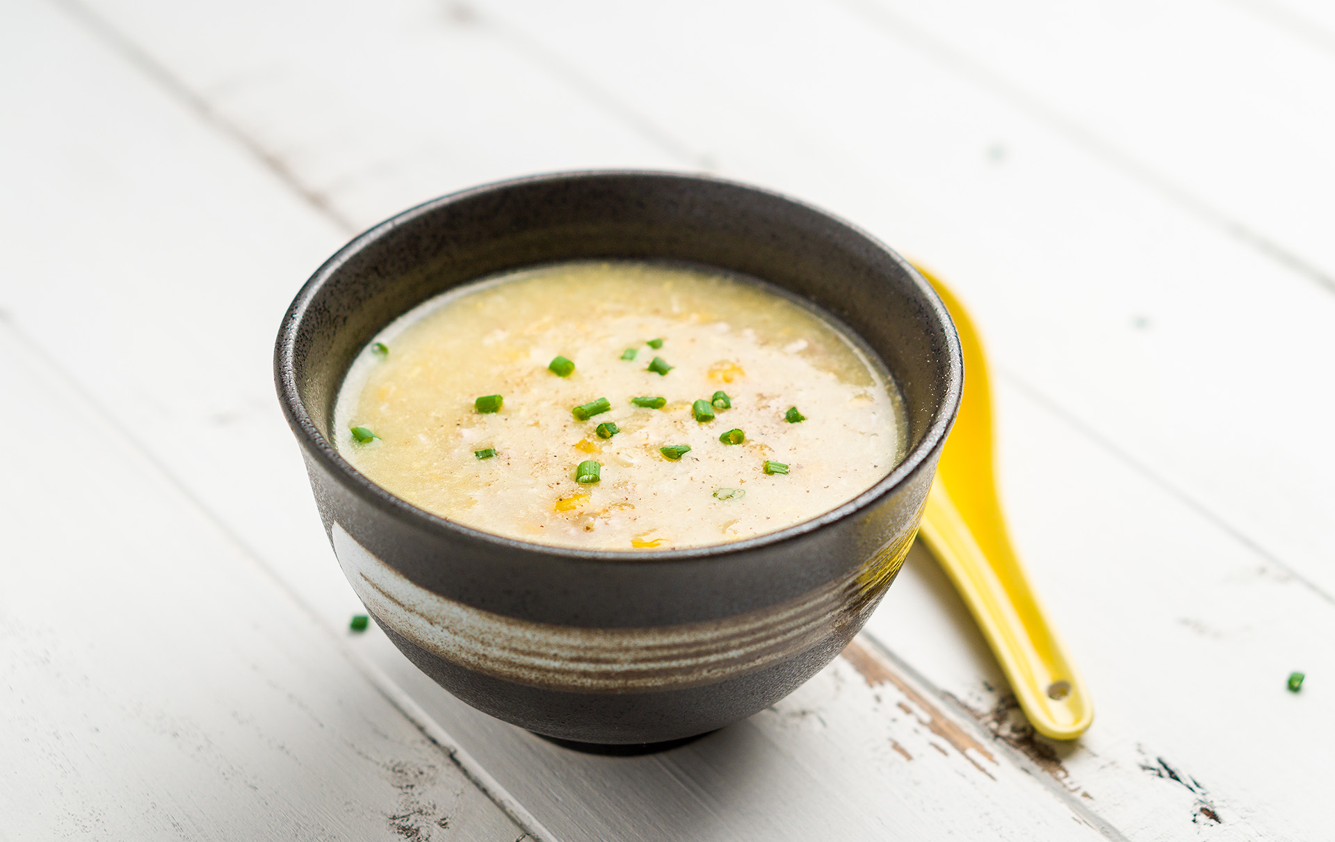 Creamy chicken deals and corn soup