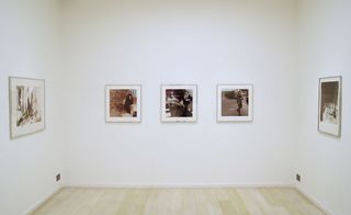 Installation view of 'Richard Hamilton: Word and Image.